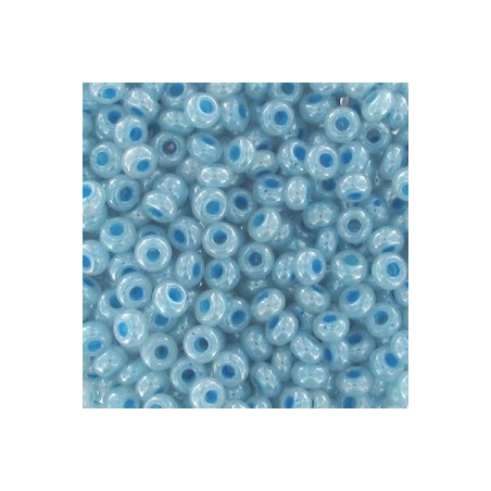 PRECIOSA rokajl 9/0 (2.5mm) Pearly Sky Blue - 10g