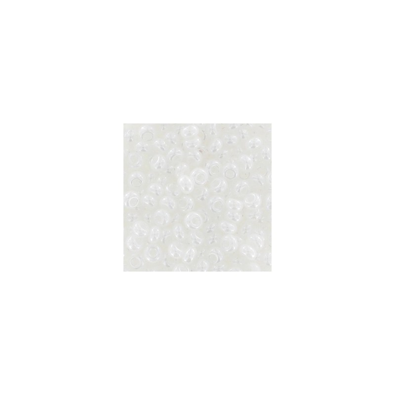 PRECIOSA rokajl 9/0 (2.5mm) Luster White - 10g