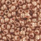 PRECIOSA rokajl 9/0 (2.5mm) Galvanized Rose Gold - 10g