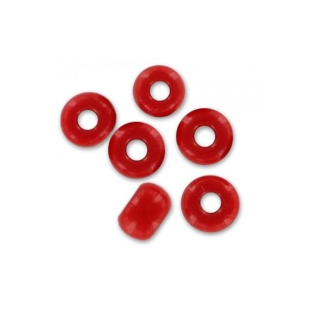 PRECIOSA rokajl 6/0 (3x4mm) Red Coral- 20g