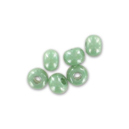 PRECIOSA rokajl 6/0 (3x4mm) Luster Mint- 20g