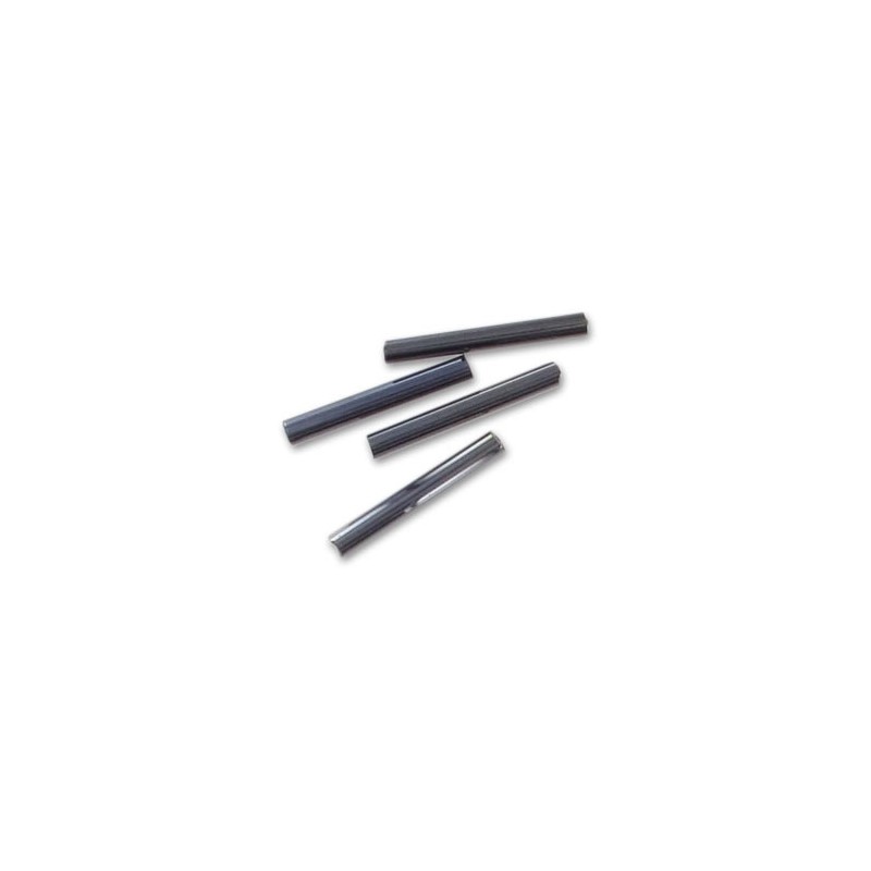 PRECIOSA Bugle 20mm Jet Hematite - 20g PRECIOSA Bugle 20mm Jet Hematite - 20g