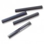 PRECIOSA Bugle 20mm Jet Hematite - 20g