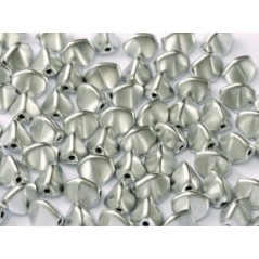 PINCH Beads (pohánka) 5x3mm Aluminium Silver - 10g