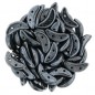CzechMates Crescent - Hematite x 50ks
