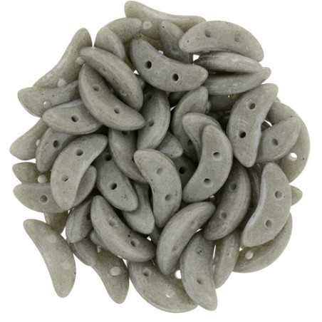 CzechMates Crescent - ColorTrends Opaque Sharkskin x 50ks