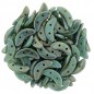 CzechMates Crescent - Turquoise Bronze Picasso x 50ks