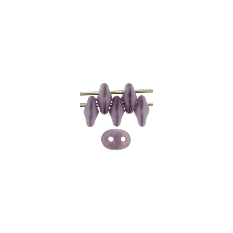 CzechMates SuperDuo - Opal Violet / 10g CzechMates SuperDuo - Opal Violet / 10g