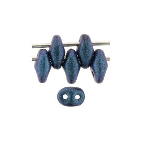 CzechMates SuperDuo - Polychrome Indigo Orchid / 10g