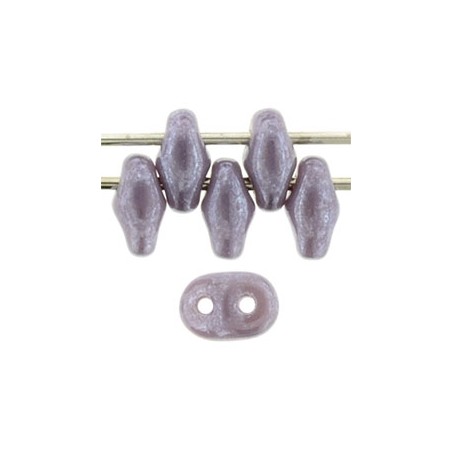 CzechMates SuperDuo - Luster Opal Violet / 10g
