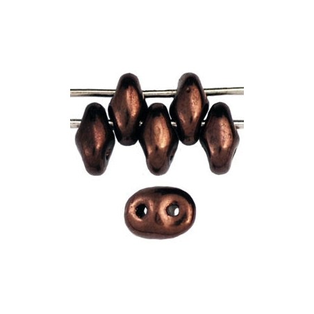 CzechMates SuperDuo - Dark Bronze / 10g