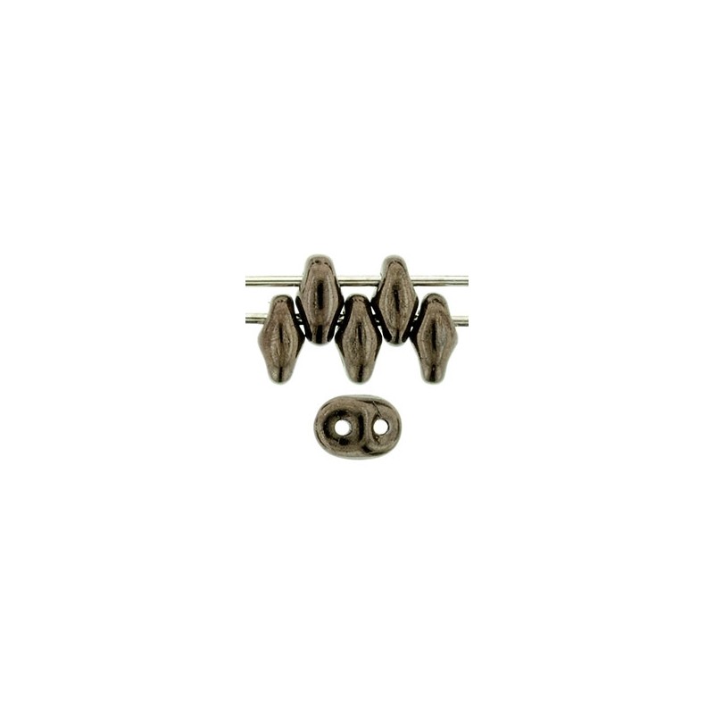 CzechMates SuperDuo - Metallic Bronze / 10g CzechMates SuperDuo - Metallic Bronze / 10g