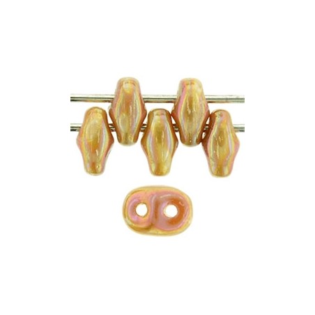 CzechMates SuperDuo -  White Apricot / 10g