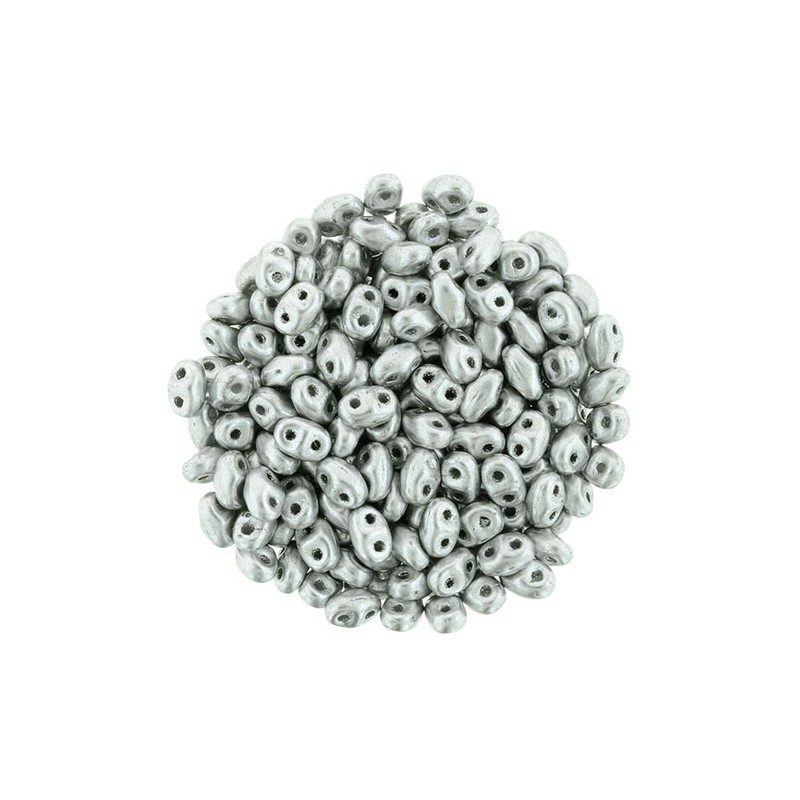 MATUBO MiniDuo™ - Matte Metallic Silver / 10g