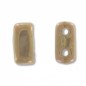 CzechMates Brick 6x3.3mm French Beige Brown Iris x 50ks