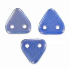 CzechMates Triangle 6mm Ultramarine Halo x 50ks