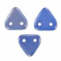 CzechMates Triangle 6mm Ultramarine Halo x 50ks