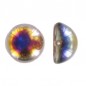 DOME Beads 14x8mm Crystal Sliperit x 5ks
