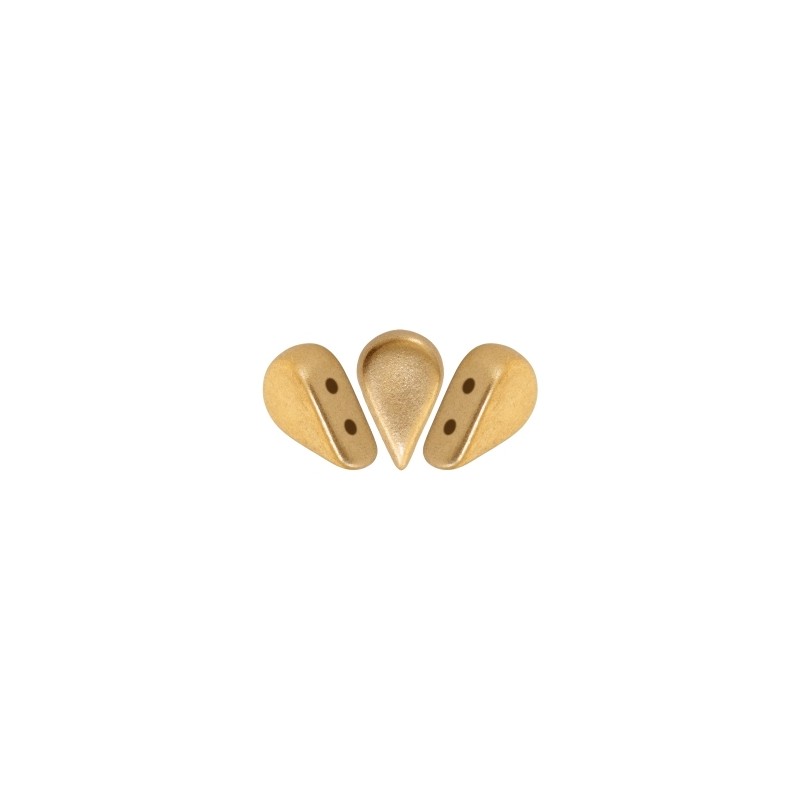 Amos® by Puca® 8x5mm Gold Mat x 10g Amos® by Puca® 8x5mm Gold Mat x 10g