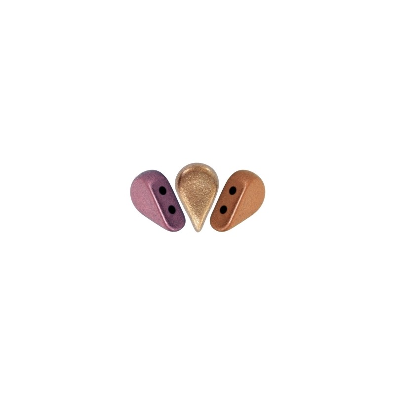 Amos® by Puca® 8x5mm Gold Iris Mat x 10g Amos® by Puca® 8x5mm Gold Iris Mat x 10g