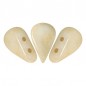 Amos® by Puca® 8x5mm Opaque Beige Ceramic Look x 10g
