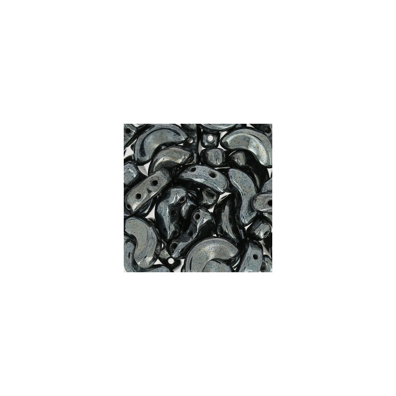 Arcos® by Puca® 10x5mm Jet Hematite x 10g