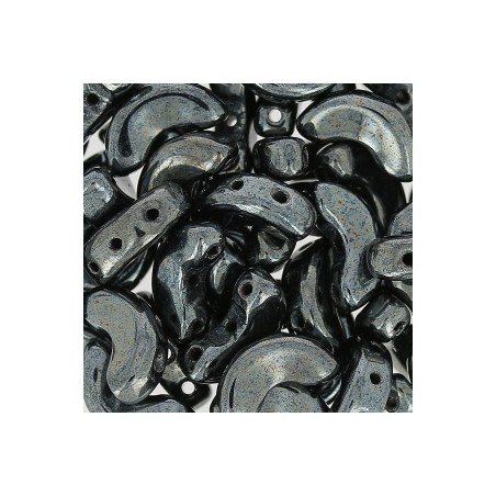 Arcos® by Puca® 10x5mm Jet Hematite x 10g