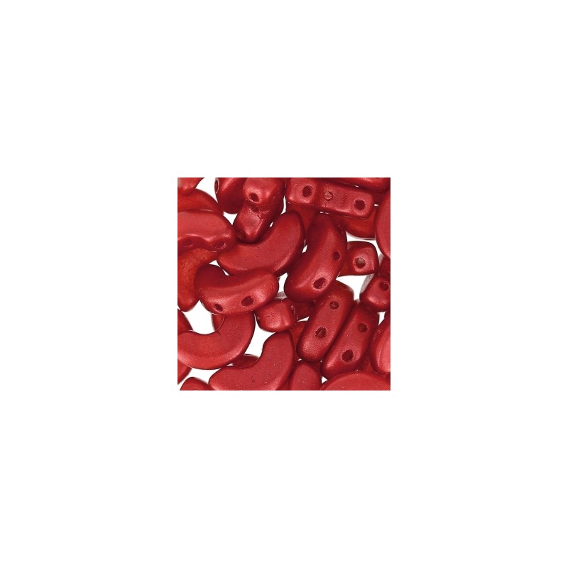 Arcos® by Puca® 10x5mm Red Metallic Mat x 10g Arcos® by Puca® 10x5mm Red Metallic Mat x 10g