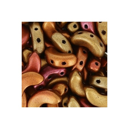 Arcos® by Puca® 10x5mm Gold Iris Mat x 10g