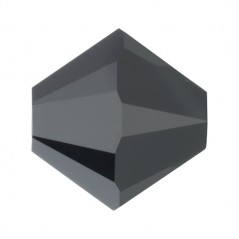 Swarovski 5328 5mm Jet Hematite 2X