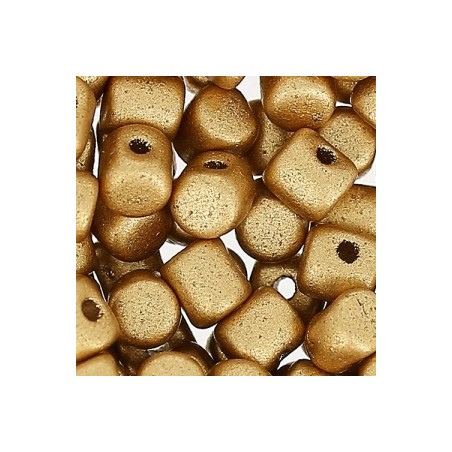 Minos® by Puca® 3x2.5mm Gold Mat x 5g