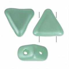 Khéops® by Puca® 6mm Metallic Suede Light Green x 10g