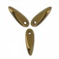 Dagger Beads 3x11mm Dark Bronze x 50ks