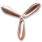 Dagger Beads 5x16mm Crystal Capri Gold x 50ks