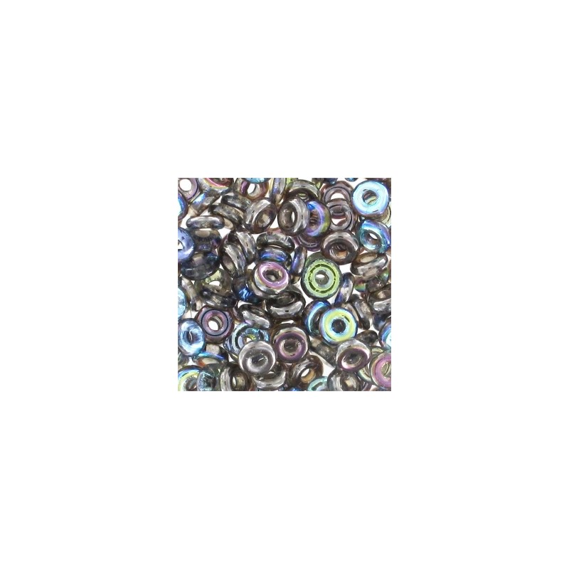 O-Bead 4mm Crystal Graphite Rainbow x 5g O-Bead 4mm Crystal Graphite Rainbow x 5g