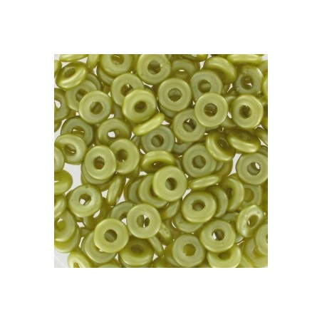 O-Bead 4mm Pastel Lime x 5g