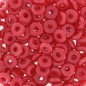 O-Bead 4mm Pastel Dark Coral x 5g