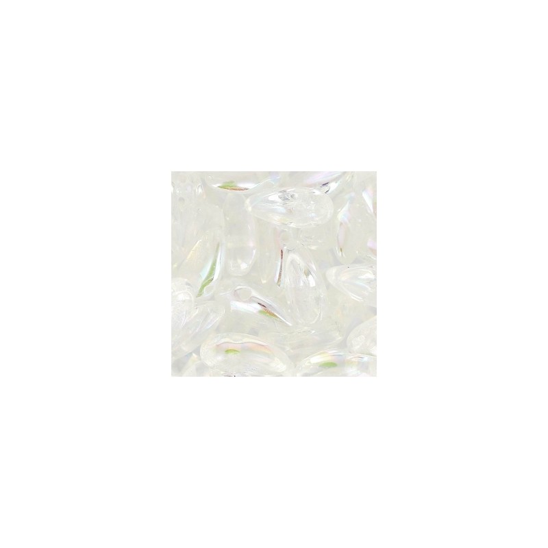 Chilli Beads 4x11mm Crystal AB x 50ks Chilli Beads 4x11mm Crystal AB x 50ks