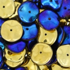 Ripple 12mm Crystal California Blue x 50ks
