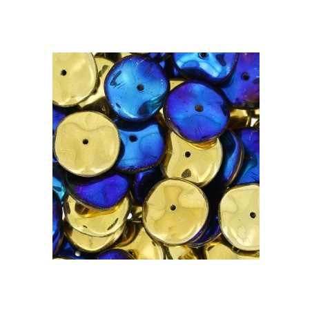 Ripple 12mm Crystal California Blue x 50ks