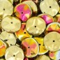Ripple 12mm Crystal California Sun x 50ks