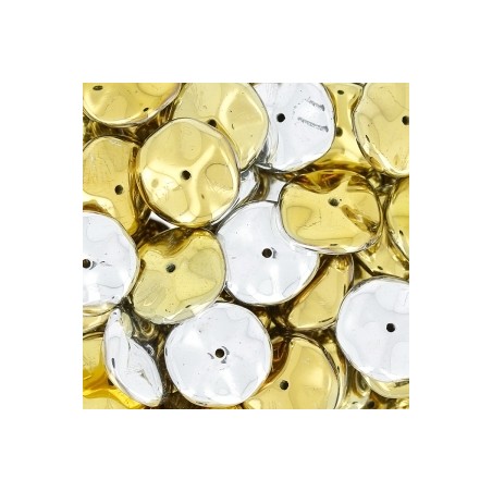 Ripple 12mm Crystal California Silver x 50ks