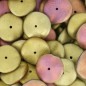 Ripple 12mm Crystal California Pink Mat x 50ks