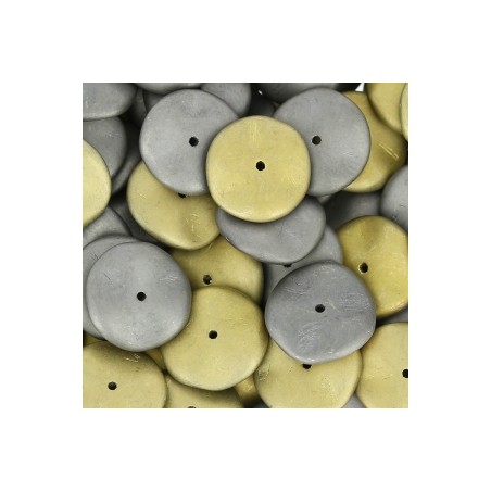 Ripple 12mm Crystal California Graphite Mat x 50ks