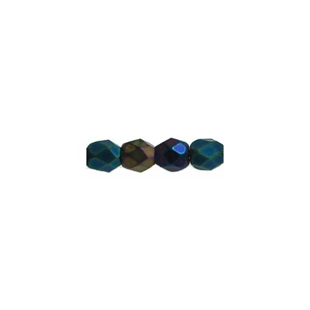 Ohňovky 3mm Matte Iris Green x 40ks