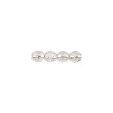 Ohňovky 3mm Crystal Silver Lined x 40ks