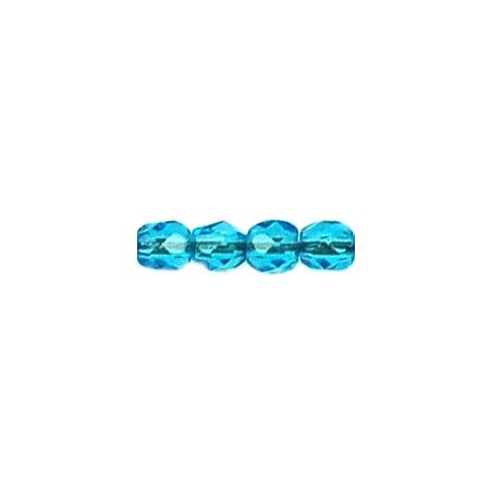 Ohňovky 3mm Aqua Capri Blue x 40ks