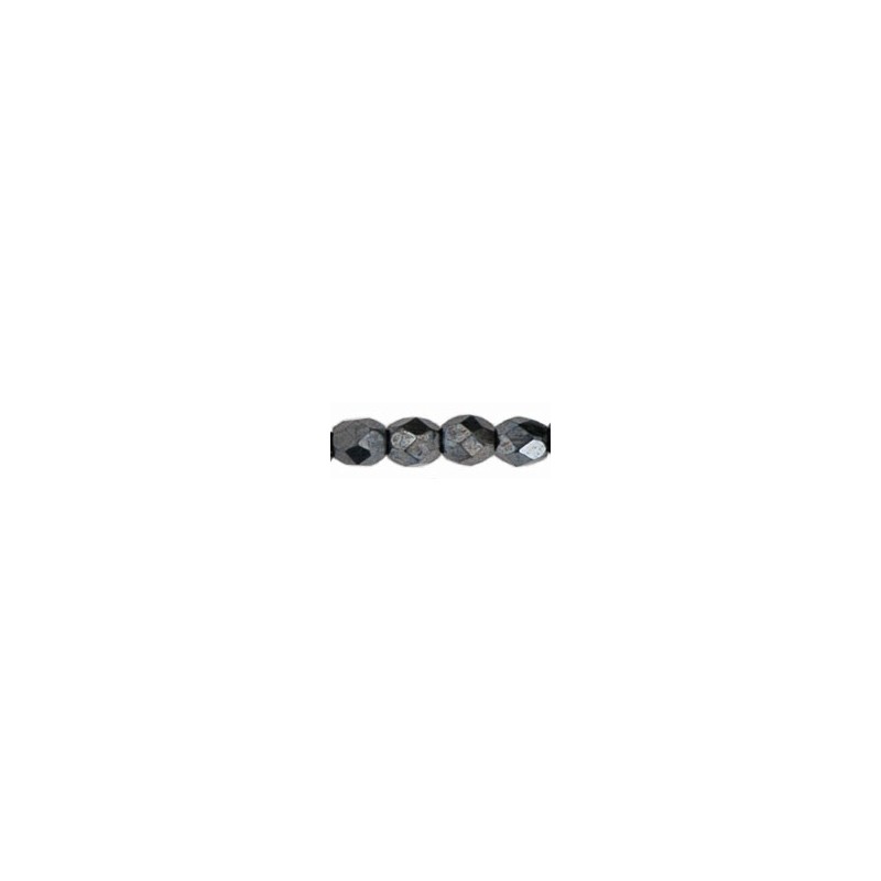 Ohňovky 3mm Matte Hematite x 40ks