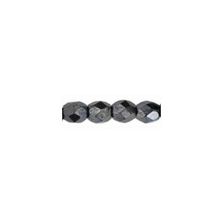 Ohňovky 3mm Matte Hematite x 40ks