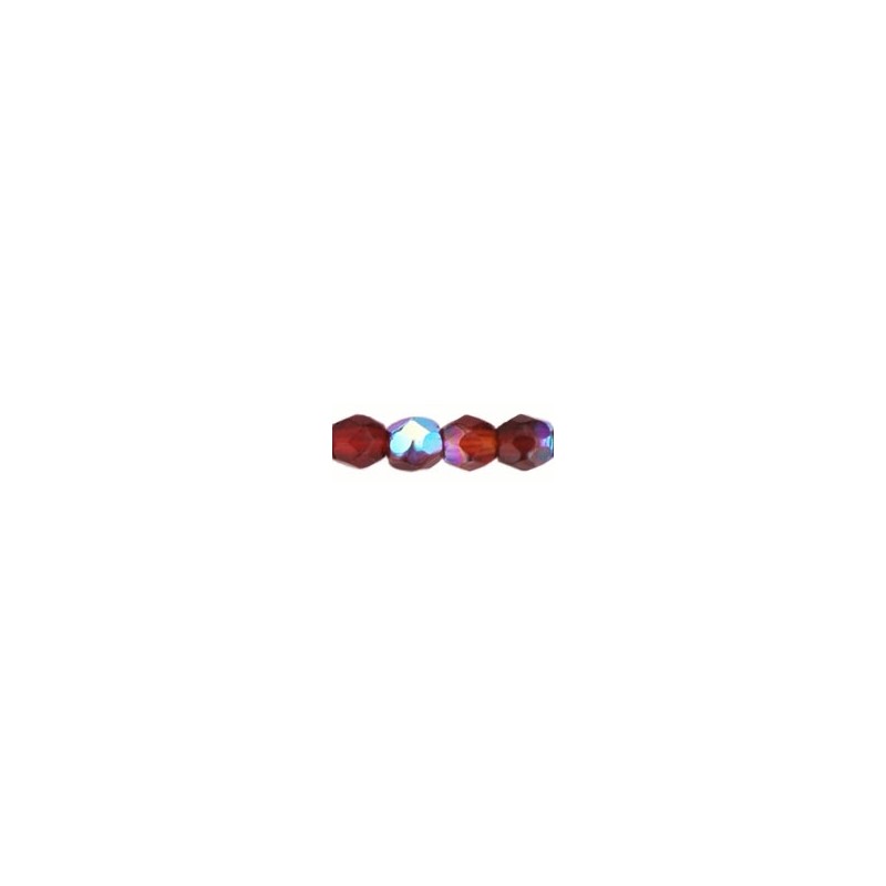 Ohňovky 3mm Siam Ruby AB x 40ks